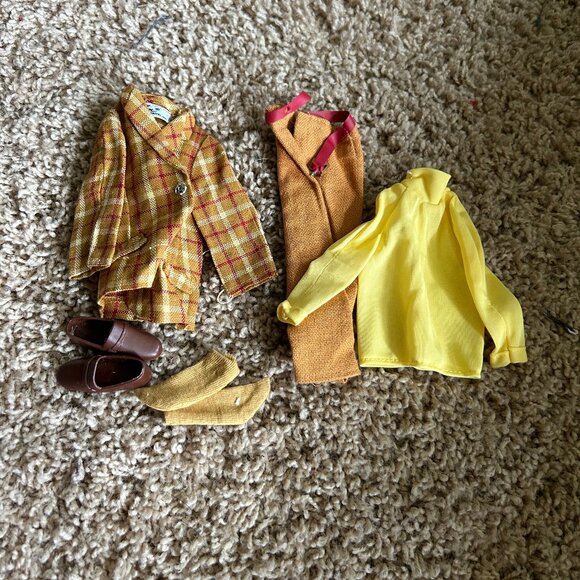 Barbie Other - Barbie Ken doll clothes Bold Gold 1436 complete